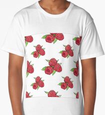pattern of raspberries Long T-Shirt