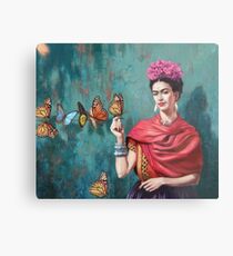 paint butterfly art Metal Print