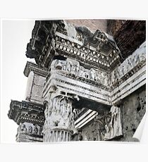 Ancient Roman Columns Poster