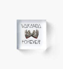 WAKANDA FÜR IMMER Acrylblock
