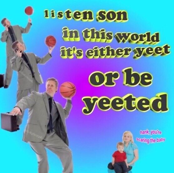 "yeet meme" by inspiredcloth Redbubble