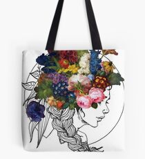 Spring Girl Tote Bag