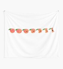 phases of the peach Wall Tapestry