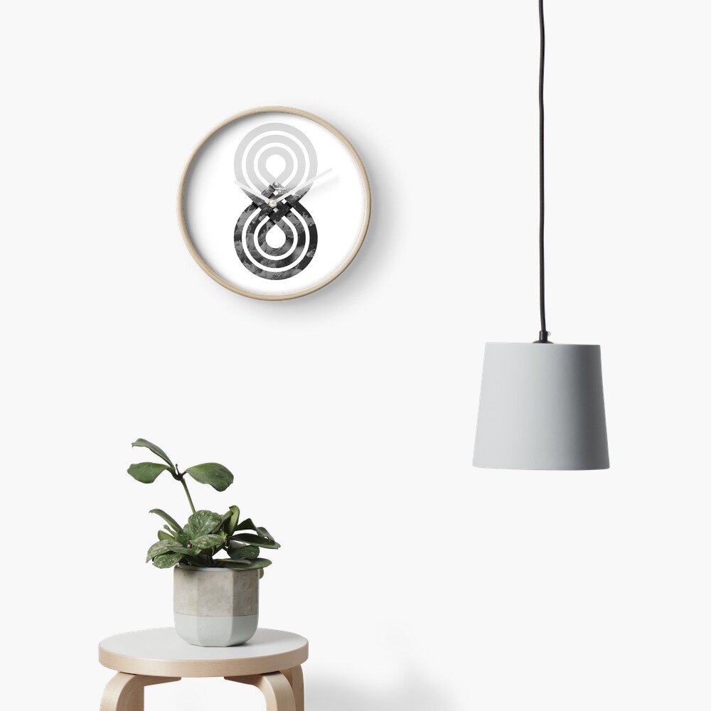 Nature's knot Clock