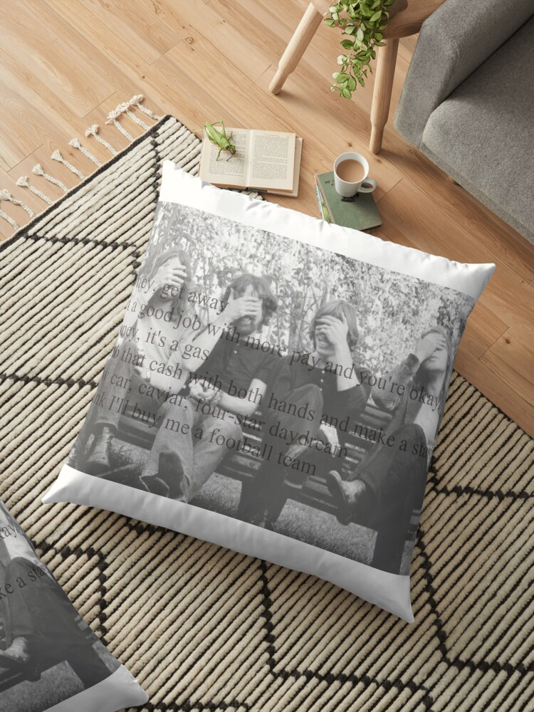 Cash Noises Floor Pillow By Donnybanny Redbubble