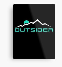 Outsider Metal Print