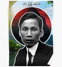 Ho Chi Minh Holy Icon Poster