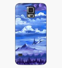 "Cotton Skies" - Acrylic Painting Case/Skin for Samsung Galaxy