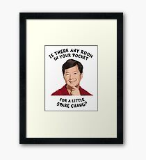 NBC Community - Spare Chang! Framed Print