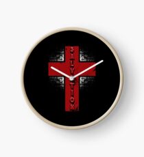Salvation Cross Clock