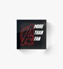 More Than A Fan Acrylic Block