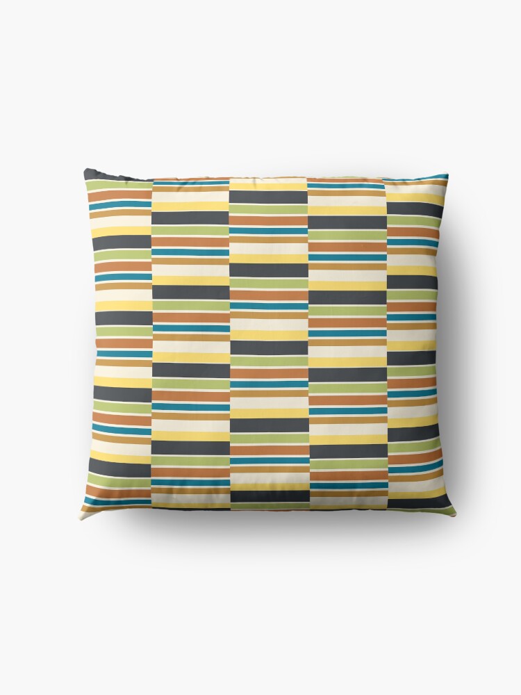 Alternate view of Cuba Street Stripe Floor Pillow