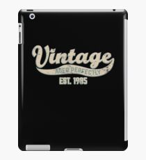 1985 Birthday Gift Vintage Est 33rd Birthday 33 Yrs Old B-day Present iPad Case/Skin