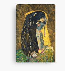 The Kiss: Like Starlight Canvas Print