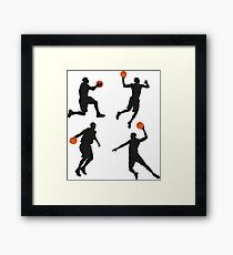 basketball Framed Print