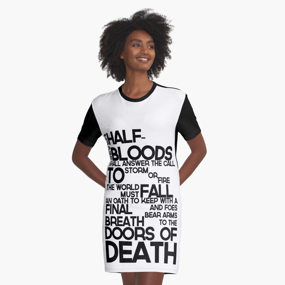 Heroes Of Olympus Prophecy Graphic T Shirt Dress By Dragonlxrd