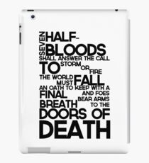 Heroes of Olympus Prophecy iPad Case/Skin