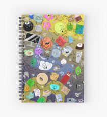 Battle for BFDI Spiral Notebook