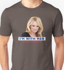 i'm with her stormy daniels Unisex T-Shirt