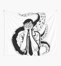 Horror Kraken Wall Tapestry