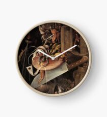 Monsters eating a Knight by Hieronymus Bosch Clock