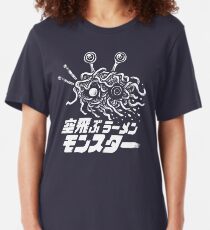The Flying Ramen Monster Slim Fit T-Shirt