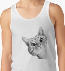 Camisetas de tirantes para hombre gato furtivo