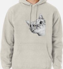 Sudadera con capucha gato furtivo