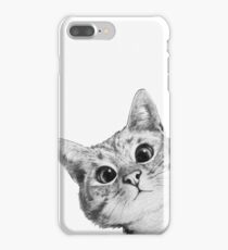 sneaky cat iPhone 7 Plus Case