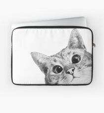 sneaky cat Laptop Sleeve