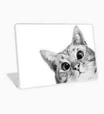 sneaky cat Laptop Skin