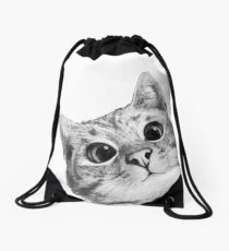 hinterhältige Katze Rucksackbeutel
