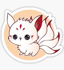 Little fox spirit Sticker