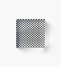 Chequered Flag Checkered Racing Car Winner Bedspread Duvet Phone Case Acrylic Block
