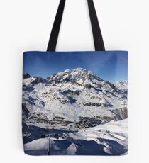 Snow scenery Tote Bag