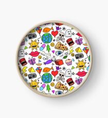 Doodle Mashup Clock