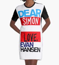 Huge Love Simon Graphic T-Shirt Dress