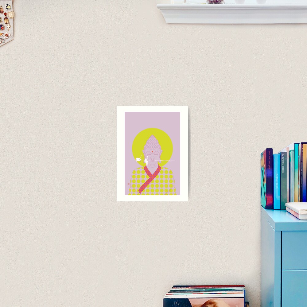 Buddha : Make Love! (PopArtVersion) Art Print