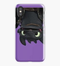 Upside Down Toothless iPhone Case