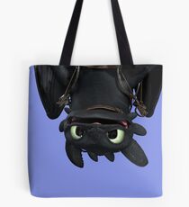 Upside Down Toothless Tote Bag