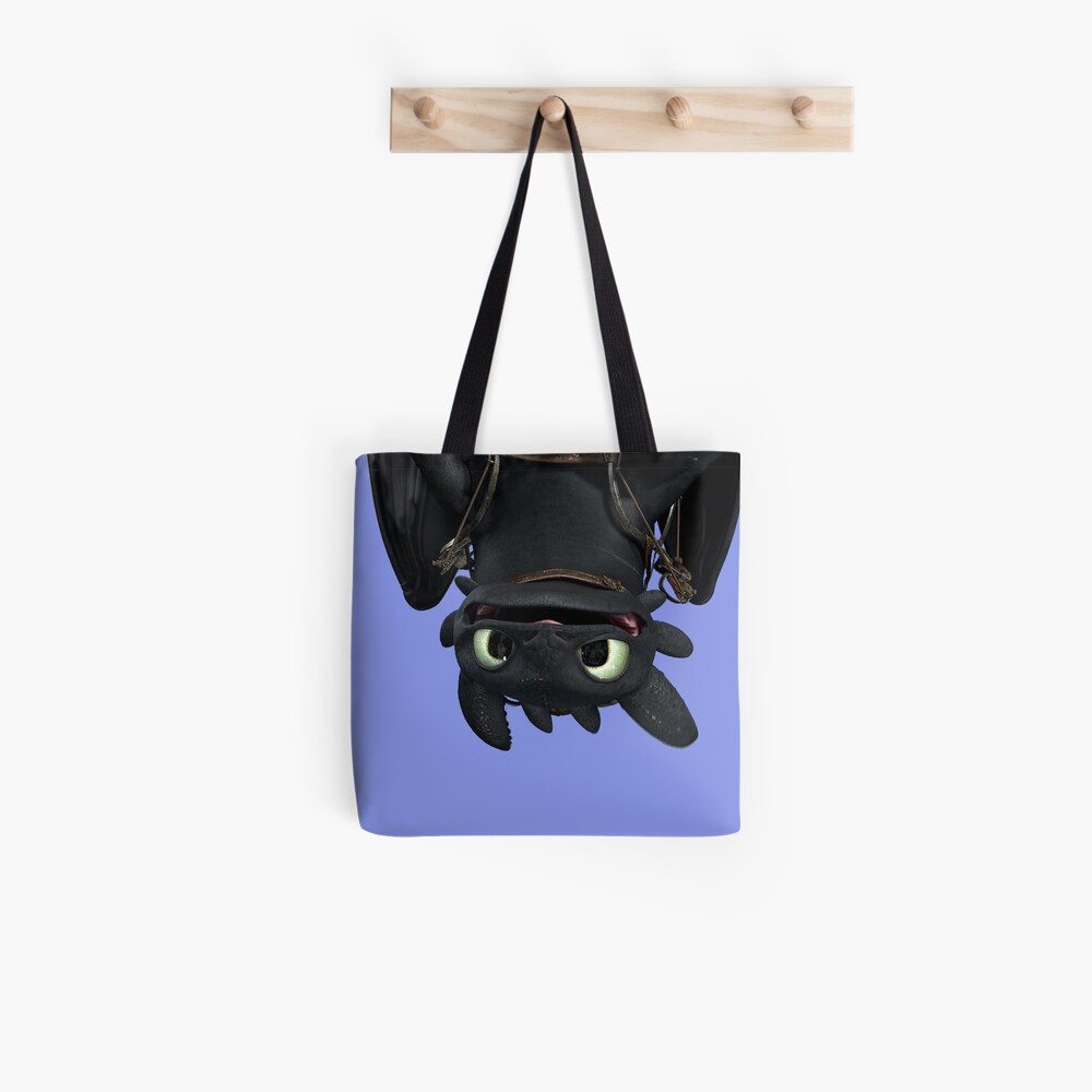 "Upside Down Toothless" Tote Bag by ele94rhcp Redbubble