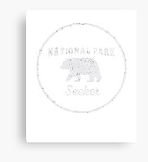 National Park Seeker National Park Bear Metal Print