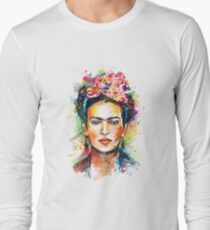Frida Kahlo Long Sleeve T-Shirt