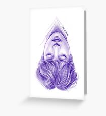 Taehyung Singularity Greeting Card