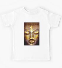 BUDDHA GOLDEN FACE : Vintage Print Kids Tee