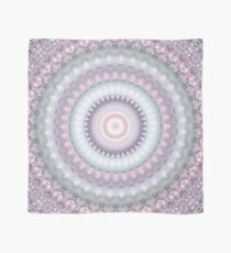 Heirloom Mandala in Pastel Pink, Green, Purple, and White Scarf