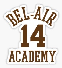 Fresh Prince of Bel-Air Basketball Jersey Sticker