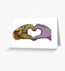 Infinity Heart Greeting Card