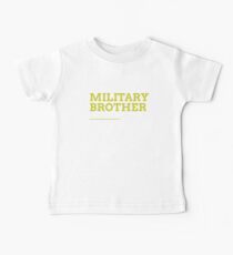 Military Brother Baby Tee