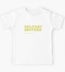 Military Brother Kids Tee